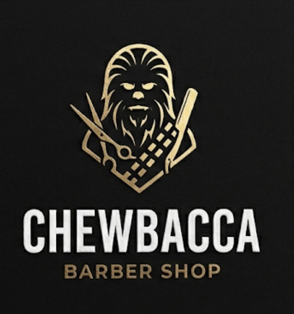 Logo de Chewbacca Barber shop