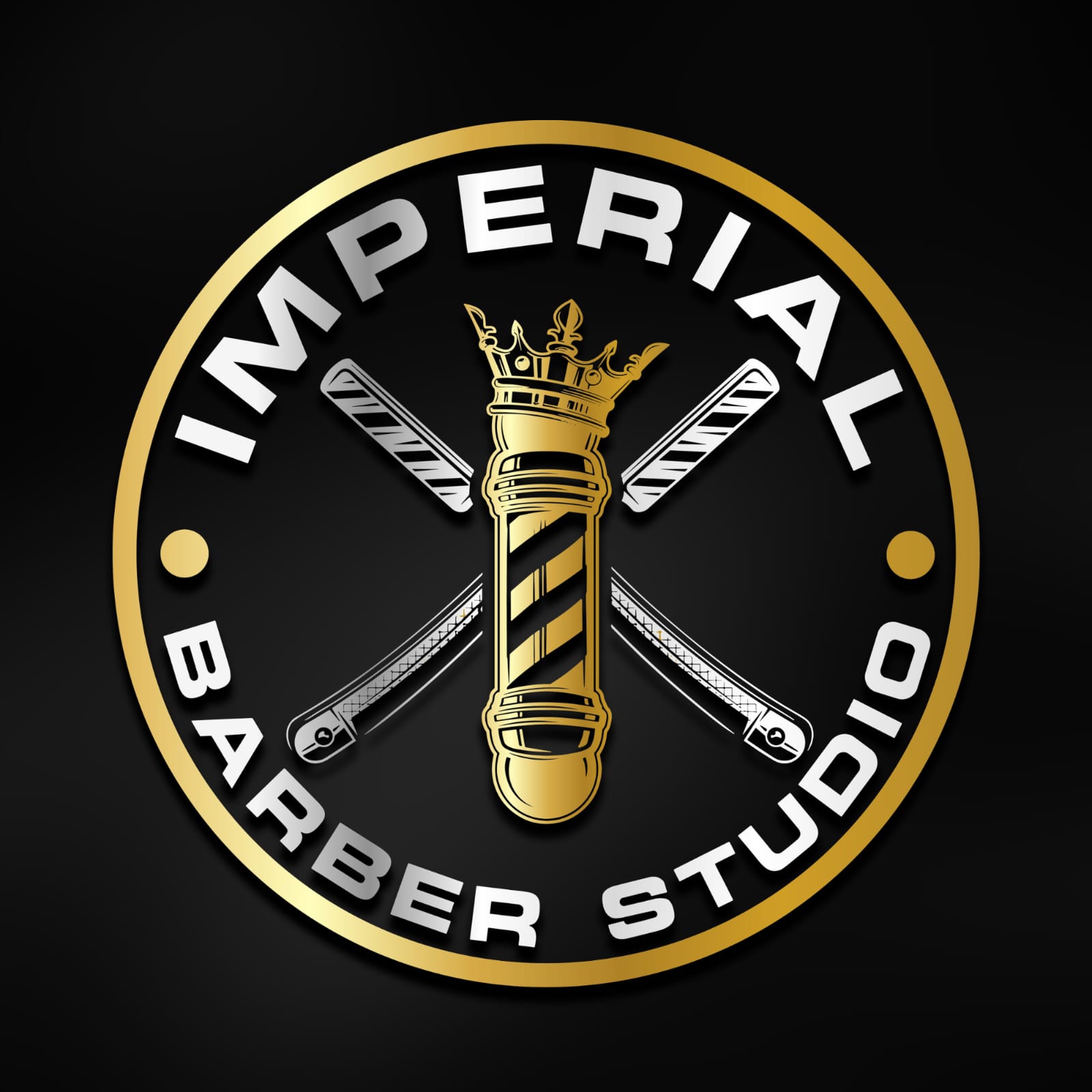 Logo de Imperial barber studio
